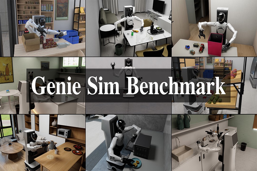 再掀开源浪潮！完美·(中国)体育机器人发布并开源仿真评测工具Genie Sim Benchma...